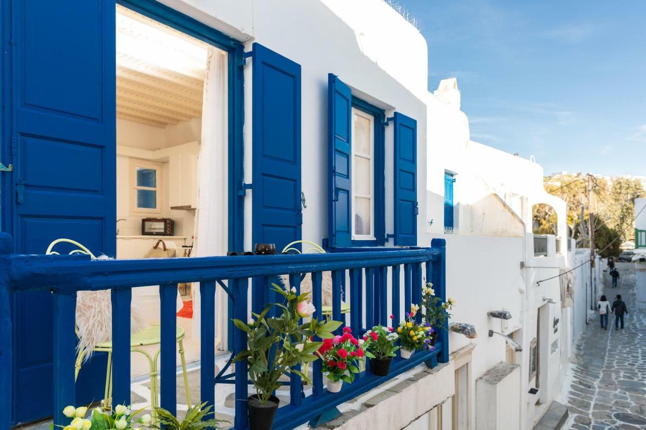 Izabela'S House Mykonos Town Lägenhet Megali Ammos  Exteriör bild